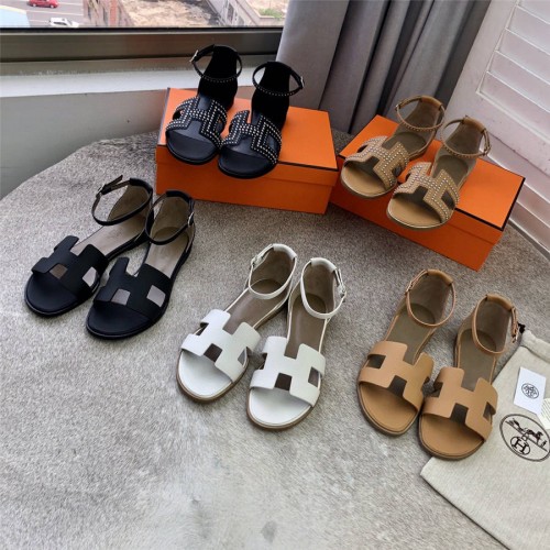 hermes ladies slippers