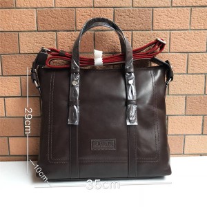 BALLY men's bag classic oil wax leather shoulder bag shopping bag