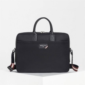 bally FALDY black business bag nylon briefcase 6236759