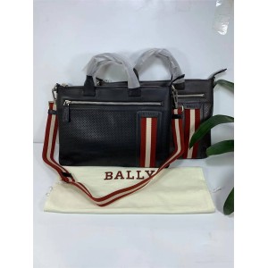 Bally OISTON Hollow Punched Briefcase