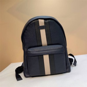 BALLY new all-leather stripe HINGIS B backpack