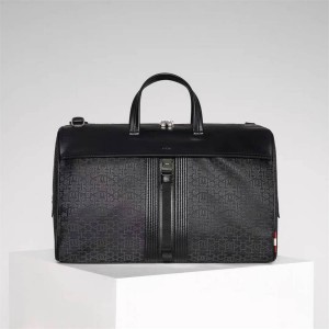 Bally Atticus collection men's printed weekend bag travel bag