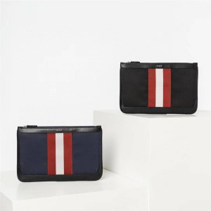 Bally CAYARD Striped Canvas Handbag 6226286