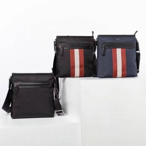 Bally Currios series nylon men's shoulder bag and crossbody bag