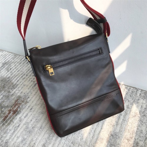bally men s bag Trezzini leather stripe crossbody bag shoulder bag