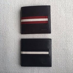bally men's contrast leather TOLLEN short wallet 6167396