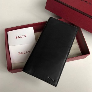 bally men's TOLIVER striped interior long suit wallet