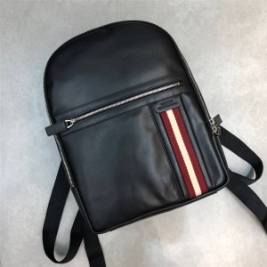 bally men's classic colorful striped leather TAFF-MD backpack
