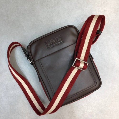 bally men's bag classic colorblock ribbon diagonal shoulder bag