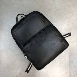 Bally official website men's TRANSFER.O calfskin backpack