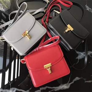 Balenciaga official website handbag Mini Lock camera bag diagonal small square bag