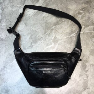 Balenciaga oil wax leather Explorer belt bag chest bag 529550