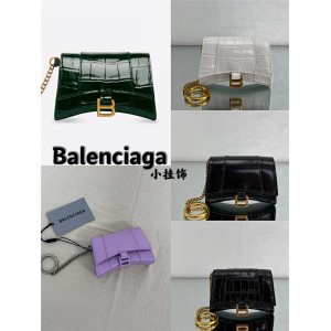 Balenciaga Hourglass Chain Belt Card Holder Coin Purse 656051