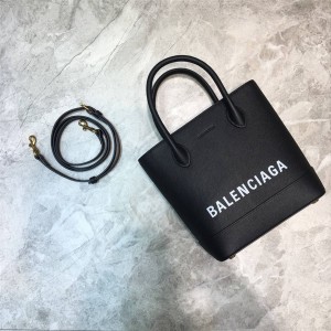 balenciaga super small VILLE shell bucket bag handbag 596159