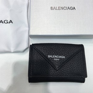 Balenciaga Men's Short Wallet New PAPIER Wallet
