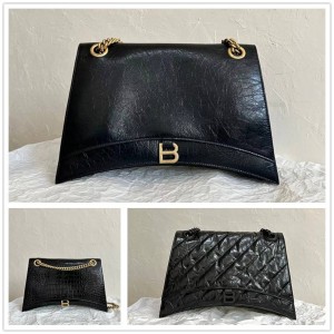 Balenciaga 716332 CRUSH Large Quilted Chain Strap Bag