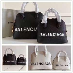 Balenciaga VILLE Classic Letter Printed Shell Bag