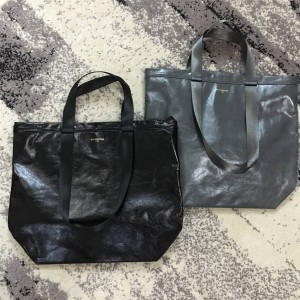Balenciaga men's bag new leather square IKEA bag shopping bag