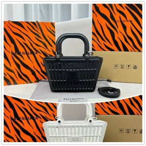 Balenciaga 677993 Mag Basket Vegetable Basket Bag Handbag 92227