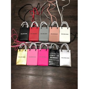 Balenciaga 593826 SHOPPING Mini Phone Bag Tote Bag