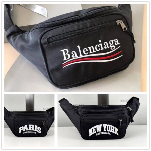 Balenciaga 482389 EXPLORER embroidered letters nylon cola waist pack chest pack