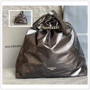 Balenciaga 742942 742941 CRUSH Small/Medium Garbage Bag Tote Bag