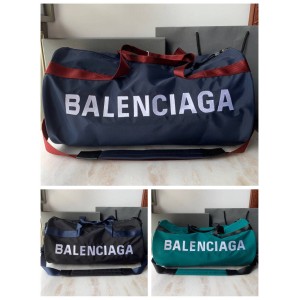 Balenciaga men's bag new LOGO nylon ultra light travel bag