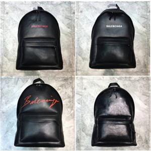 Balenciaga men's new leather fashion backpack