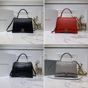 Balenciaga official website bag hourglass medium handbag