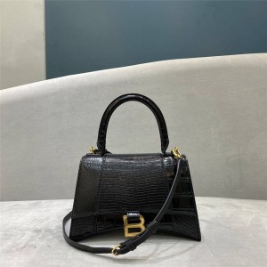 Balenciaga's new three-piece leather Hourglass handbag