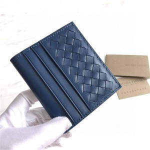 Bottega Veneta BV new men's two-fold card wallet wallet 442257