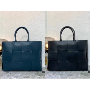 Bottega Veneta BV oversized woven horizontal ARCO tote bag shopping bag 611561