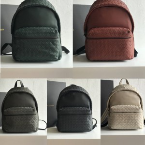 Bottega Veneta BV official website woven calfskin backpack 599634