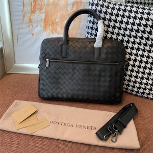 Bottega Veneta BV new men's bag classic woven leather briefcase 601065