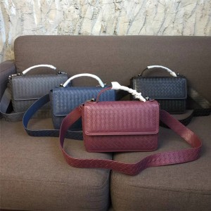Bottega Veneta BV handbag intrecciato woven ALUMNA messenger bag 522922