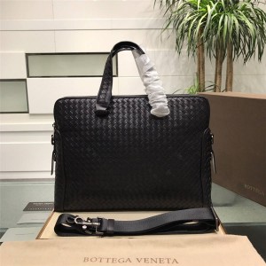 Bottega Veneta bv woven tire leather briefcase 65344