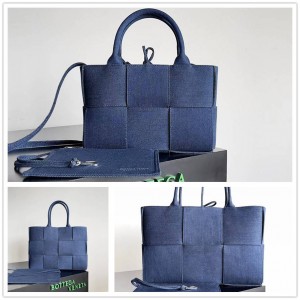 Bottega Veneta bv 709337/652867/744022 Arco Tote Denim handbag 70721/80810