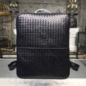 Bottega Veneta BV Men's Backpack New Leather Woven Backpack
