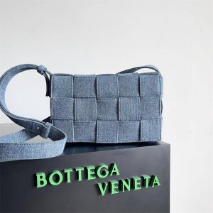 Bottega Veneta BV official website 710188 Cassette Denim handbag