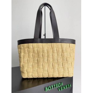 Bottega veneta BV 730874 Cassette Lafite Woven Tote Bag