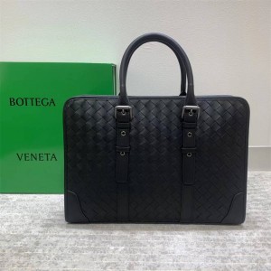 Bottega veneta BV original men's bag classic woven tire cow leather Briefcase 079