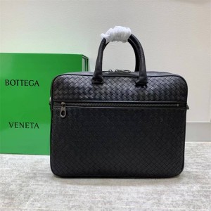 Bottega veneta BV Classic Woven Leather Briefcase 113
