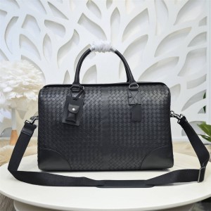 Bottega veneta BV new woven leather men's travel bag luggage bag