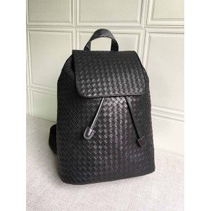 Bottega veneta BV New Classic Small Woven Leather Drawstring Backpack 9556