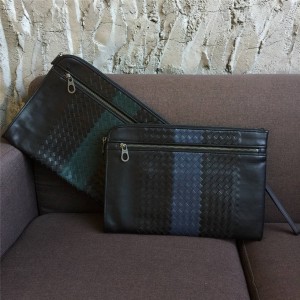 BOTTEGA VENETA BV new color matching woven tire leather handbag