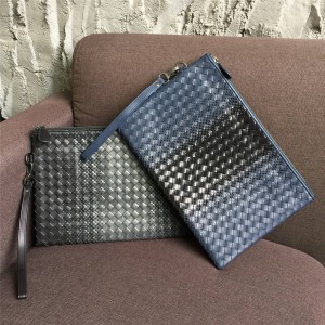 BOTTEGA VENETA BV clutch bag INTRECCIATO color matching woven storage bag