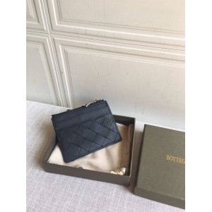 Bottega veneta BV New Medium Grid Woven Card Bag Zero Wallet 8523A