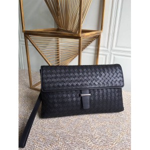 Bottega veneta BV New Men's Genuine Leather Woven Flip Handbag