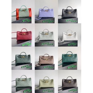 Bottega Veneta BV 766010/754990 Small Horizontal Andiamo Handbag
