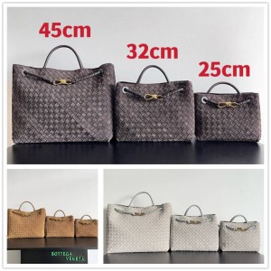Bottega veneta BV 743568/743572/743575 Andiamo suede handbag